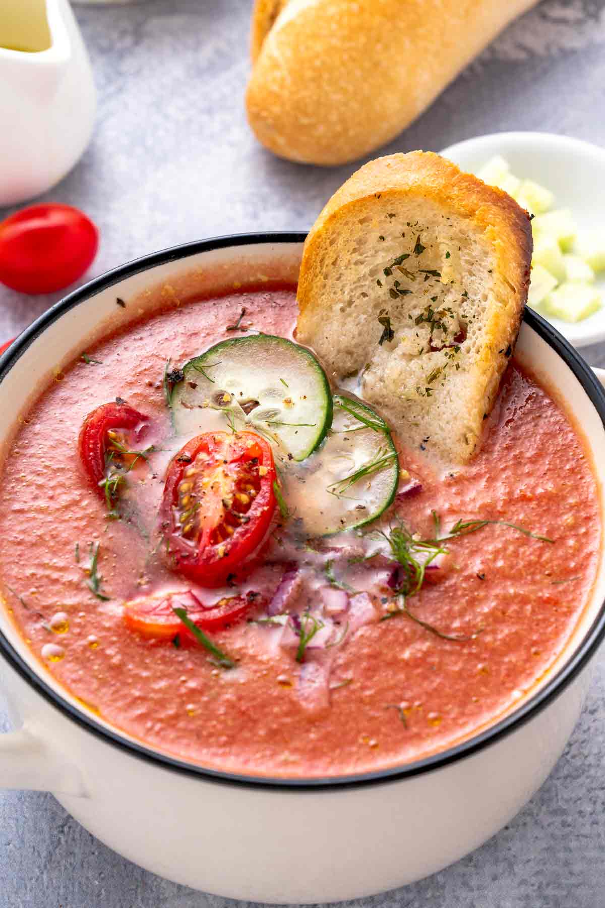 Chilled Gazpacho Soup