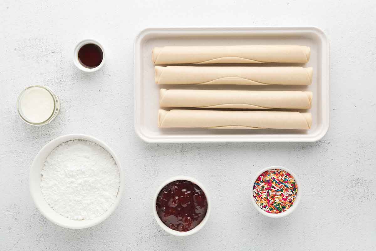 Giant Strawberry Pop Tart Ingredients