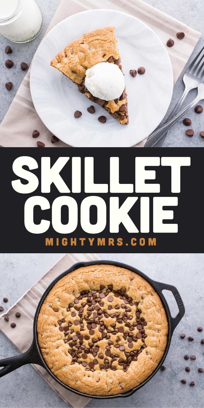 Cast Iron Skillet Cookie