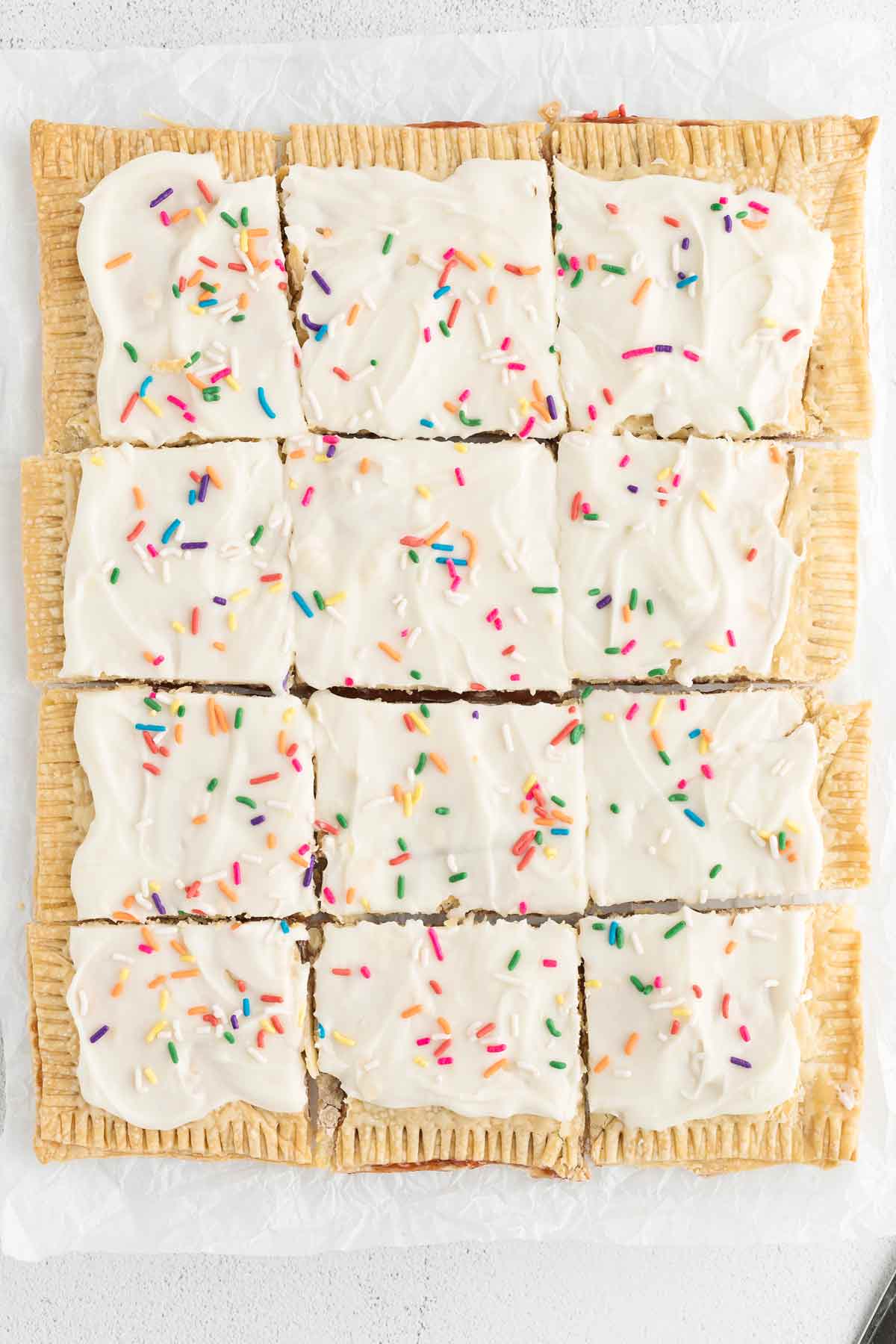 Giant Strawberry Pop Tart
