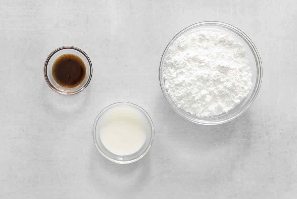 Gingerbread icing Ingredients