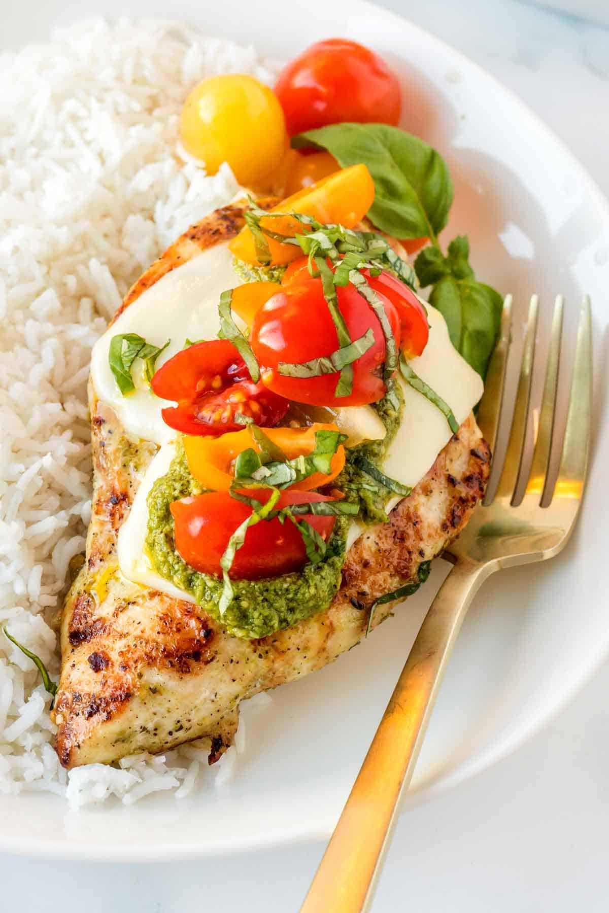 Grilled Margherita Chicken