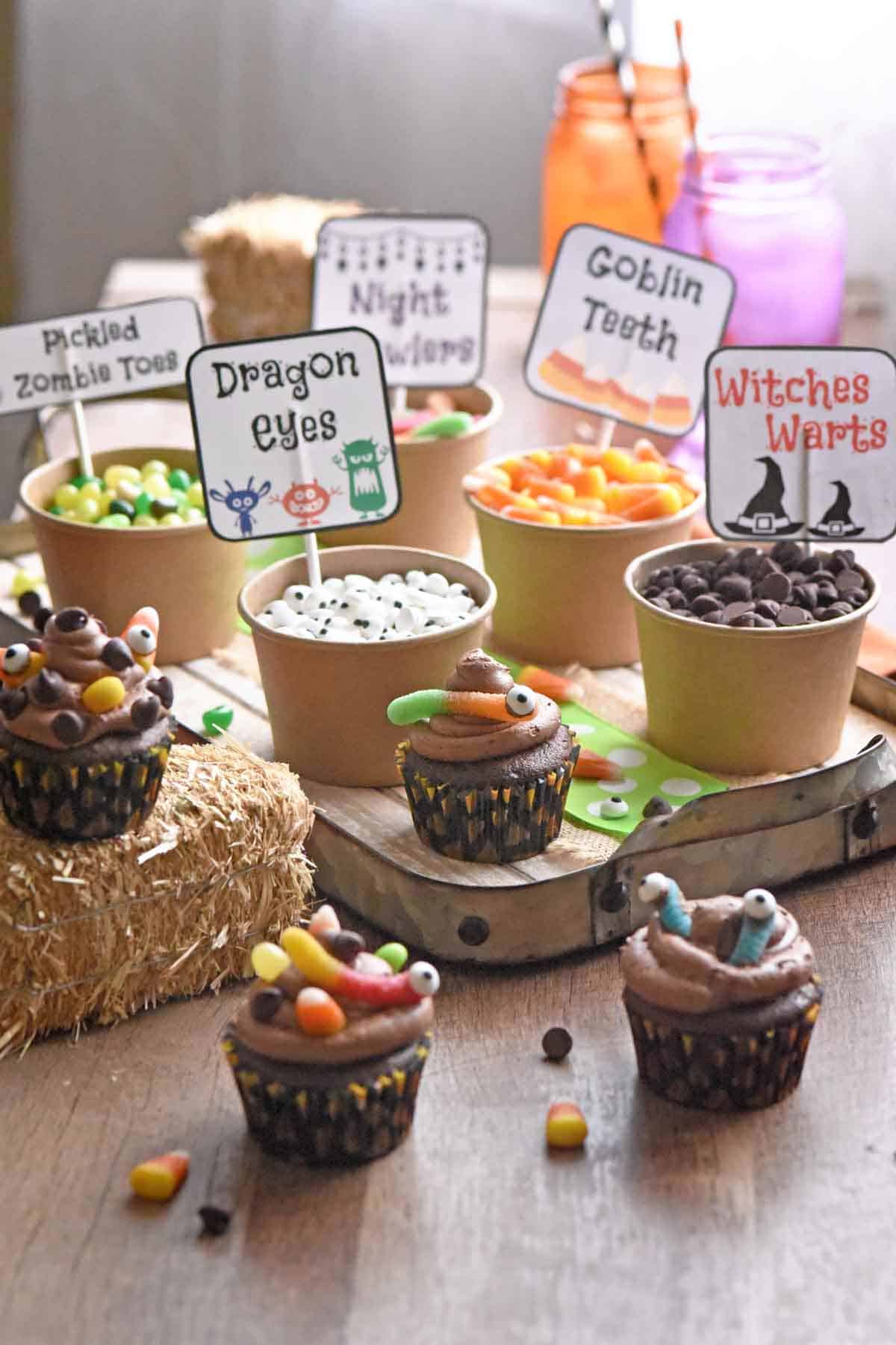Halloween Cupcake Bar