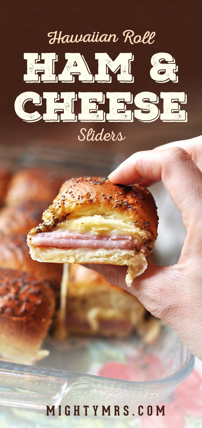 Ham And Cheese Hawaiian Roll Sliders Mighty Mrs Ham And Cheese Hawaiian Roll Sliders Mighty Mrs