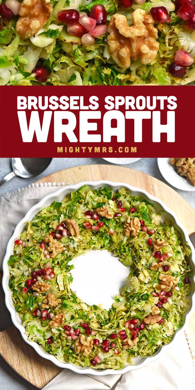 Brussels Sprouts Wreath