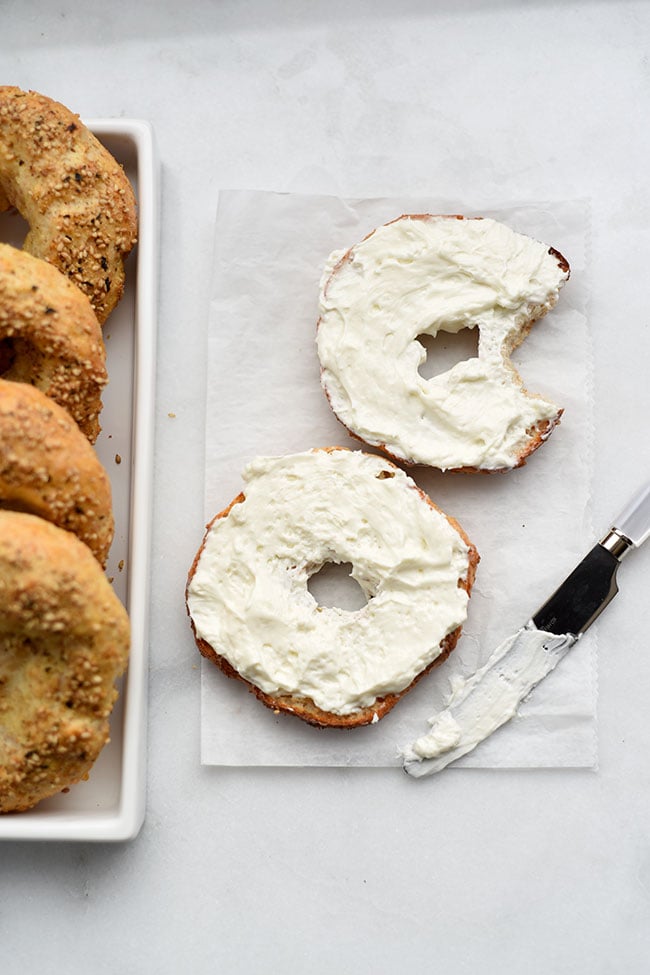 Homemade Bagels - Simple 5-ingredient recipe using Greek yogurt