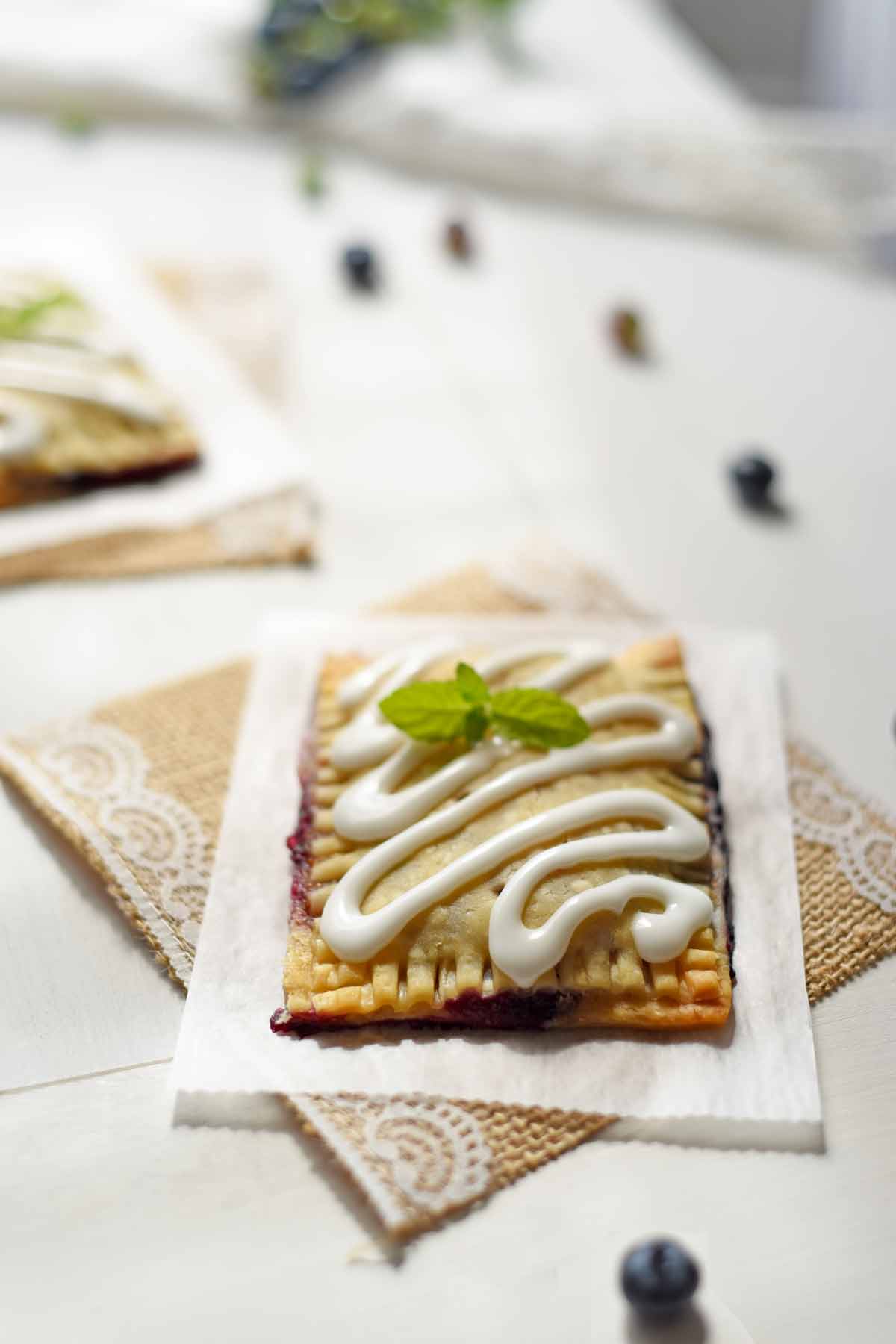 Fresh Blueberry Tarts