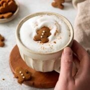 How to Make a Gingerbread Latte