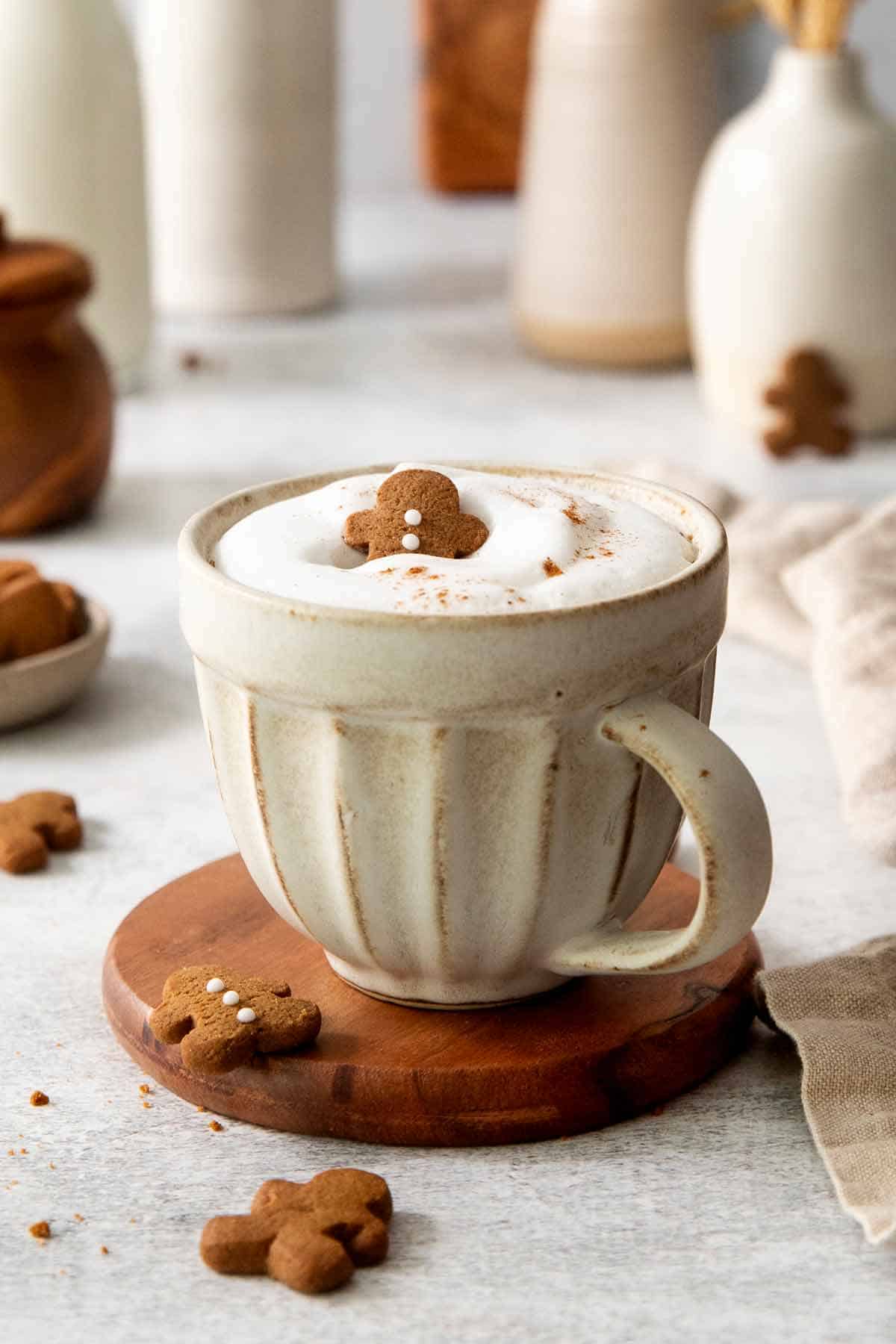 Homemade Gingerbread Latte