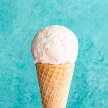 3-Ingredient Homemade Ice Cream - Vanilla