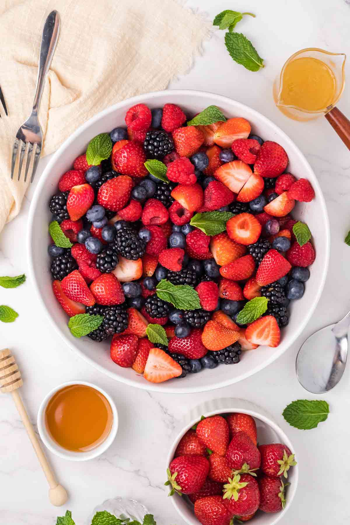 Berry Salad with Mint