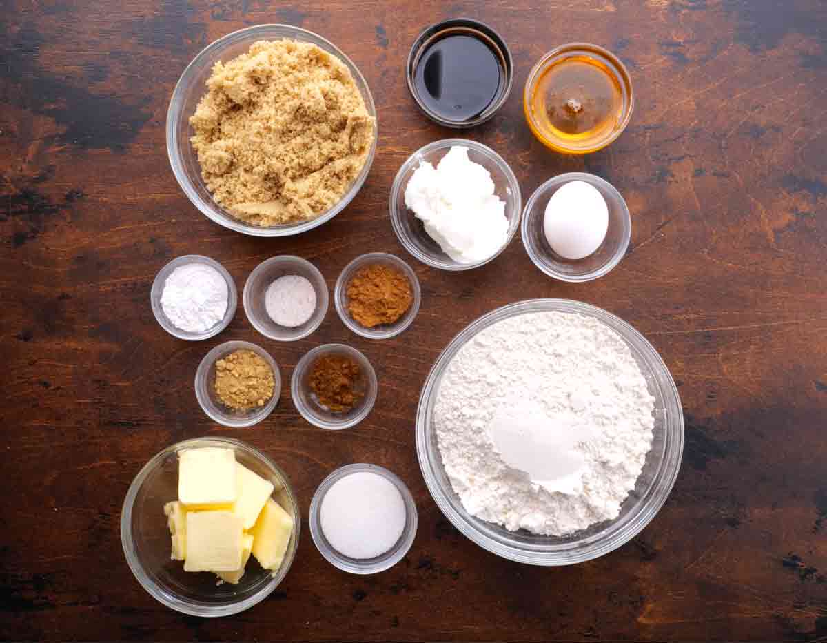 Honey Molasses Cookie Ingredients