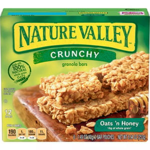 Honey Oat Granola Bars