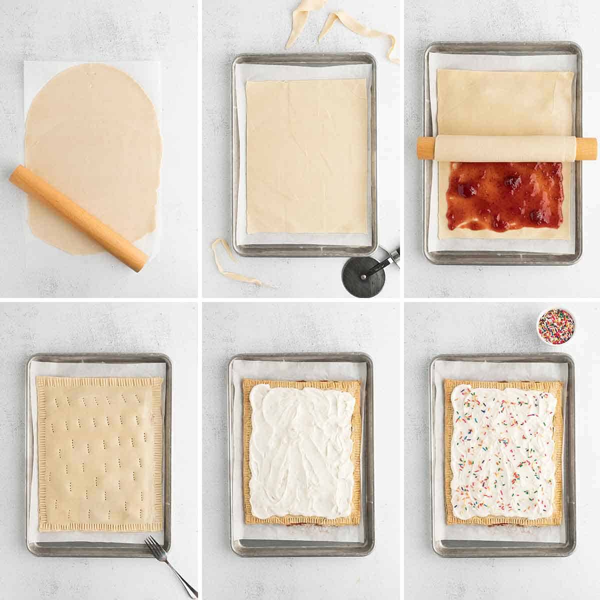 How to Make a Giant Strawberry Frosted Pop Tart