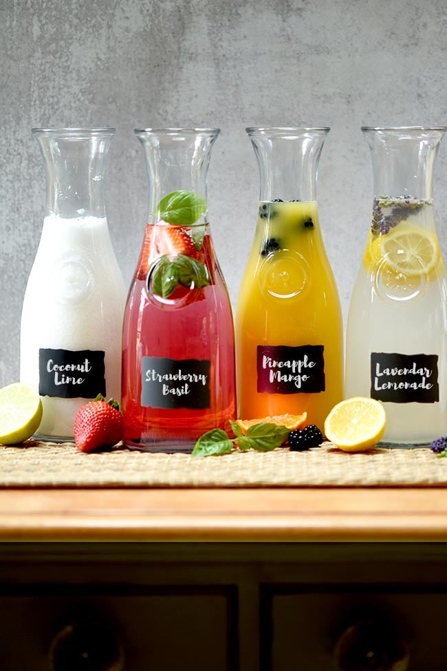 Agua Fresca Drink Station (4 Recipes)