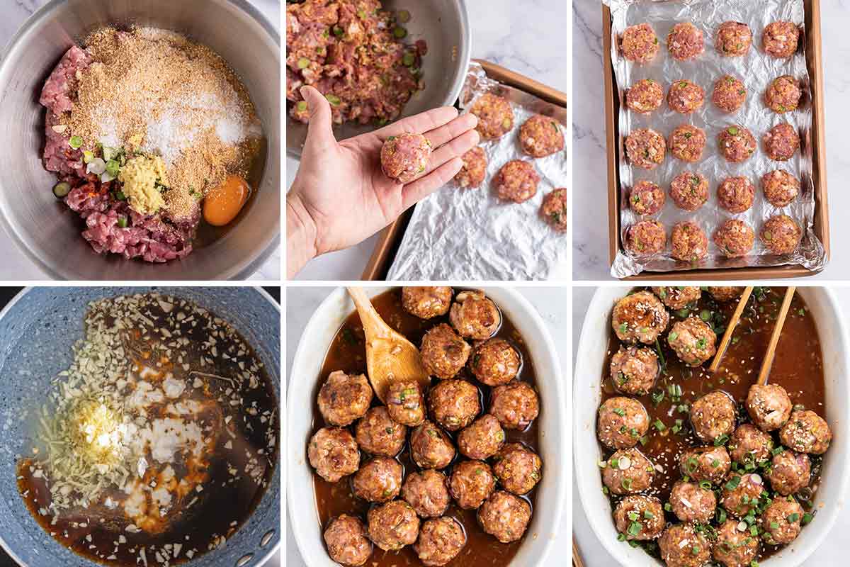 How to Make Asian Pork Meatballs