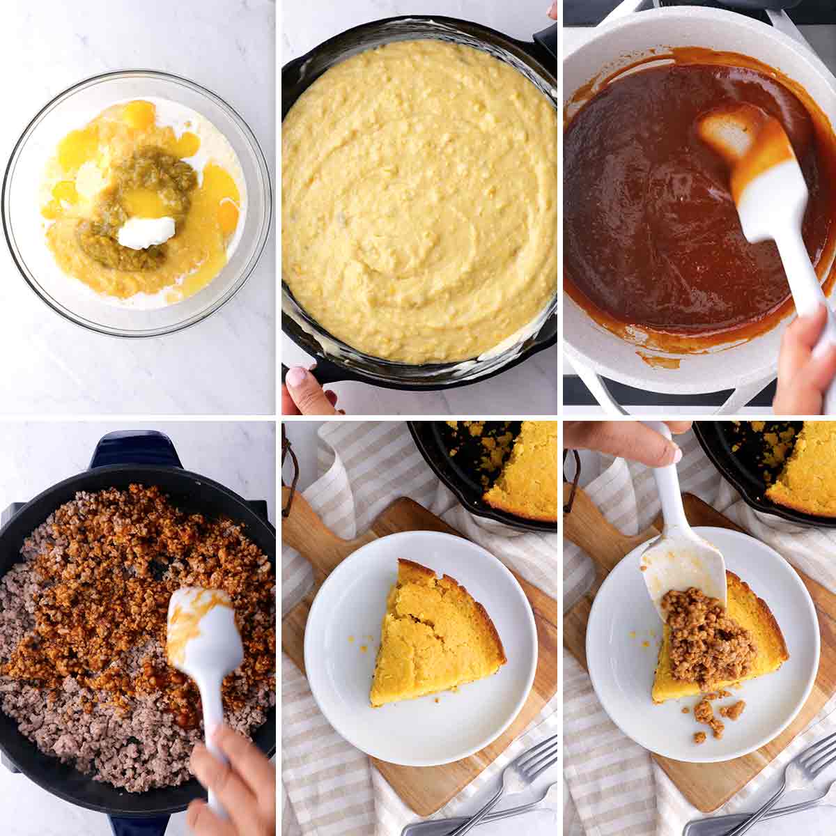 How to Make BBQ Pork Cornbread Pie
