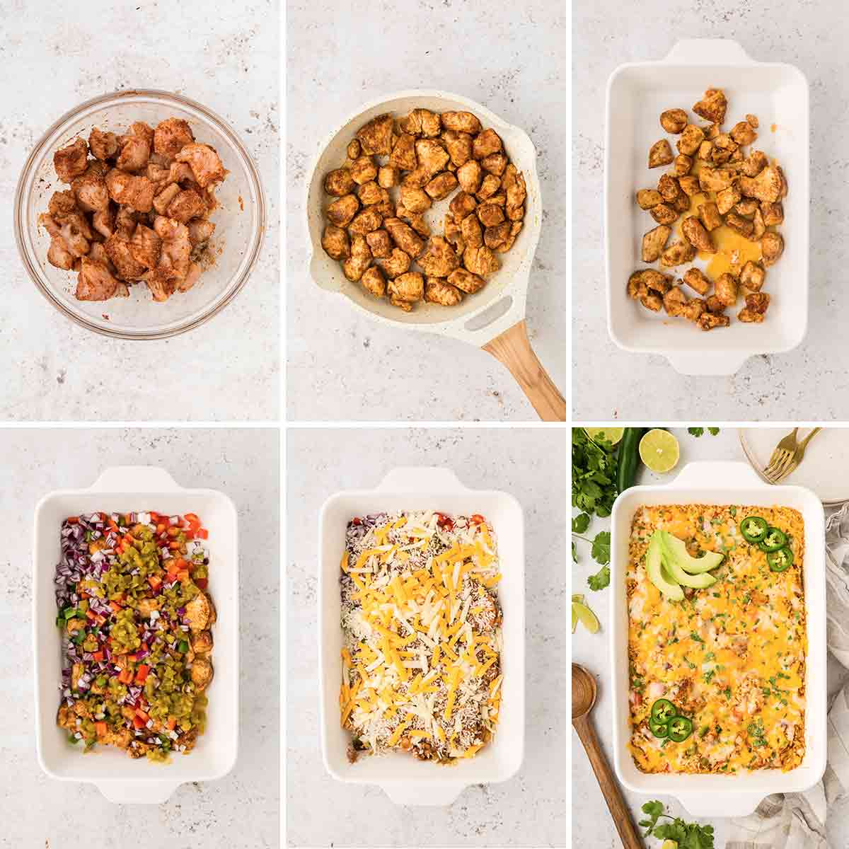 How to Make Chicken Fajita Rice Casserole