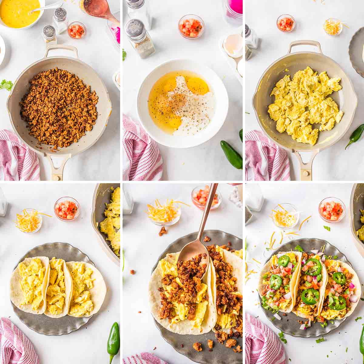 How to Make Chorizo Breakfast Tacos