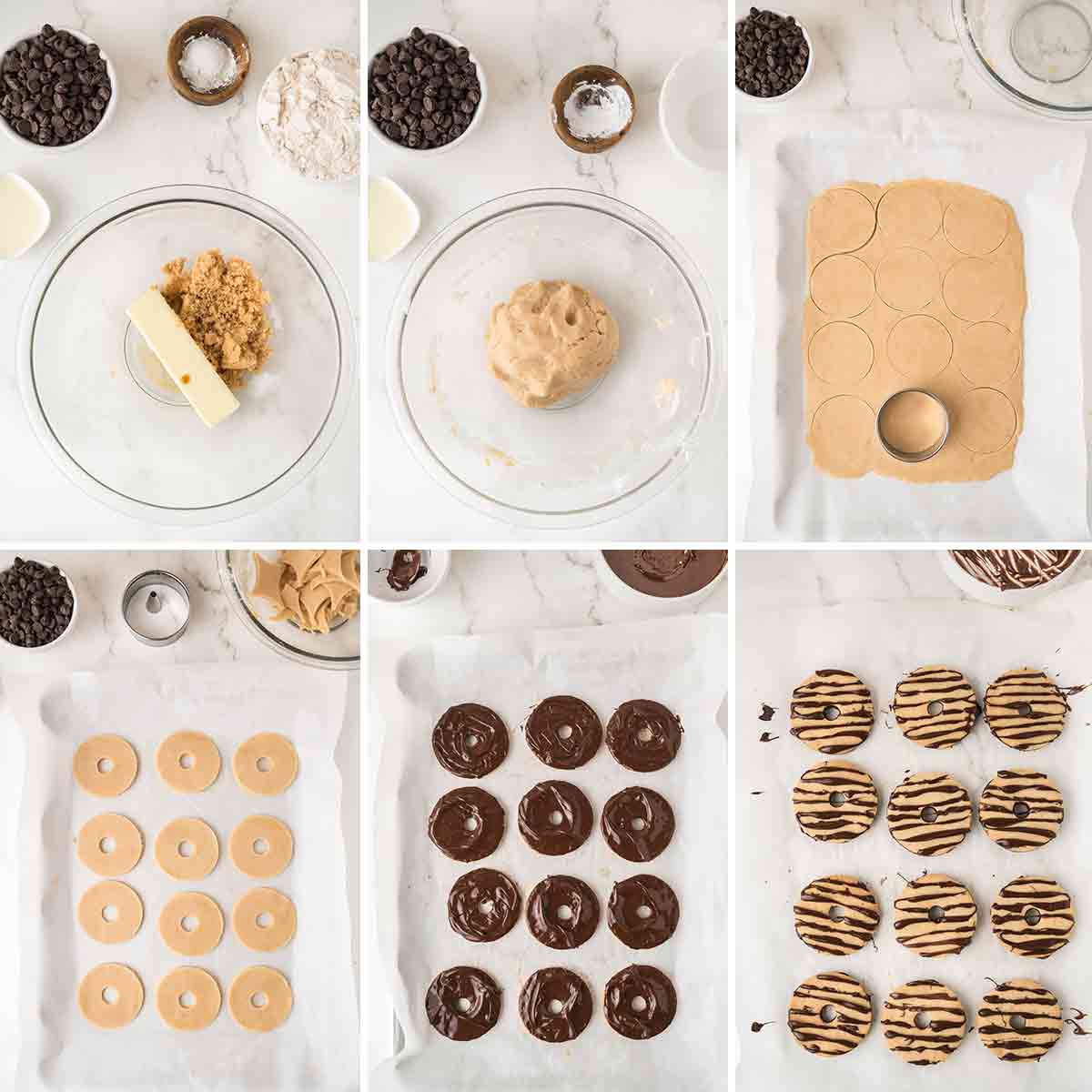 How to Make Fudge Striped Cookies