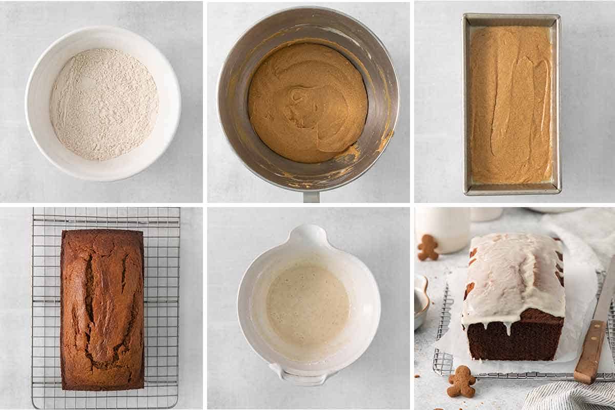 How to Make Iced Gingerbread Loaf Cake