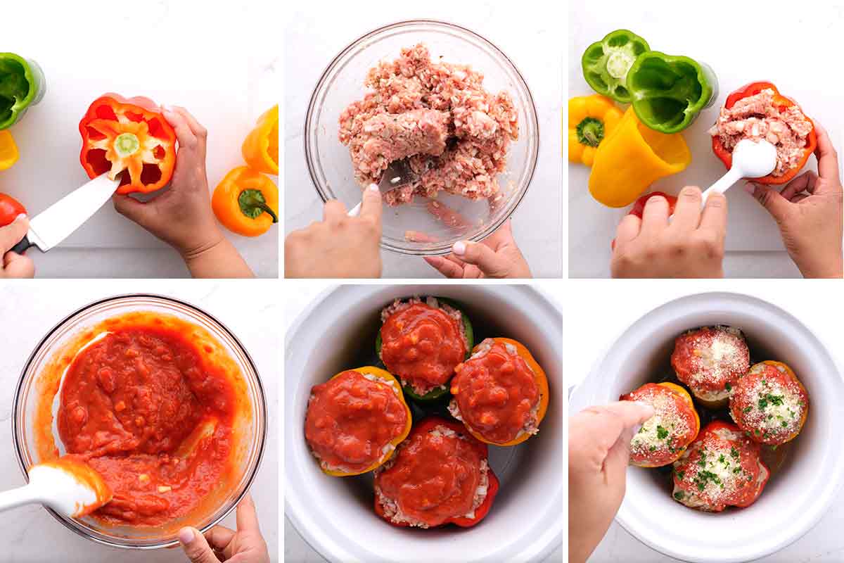 How to Make Healthy Stuffed Peppers