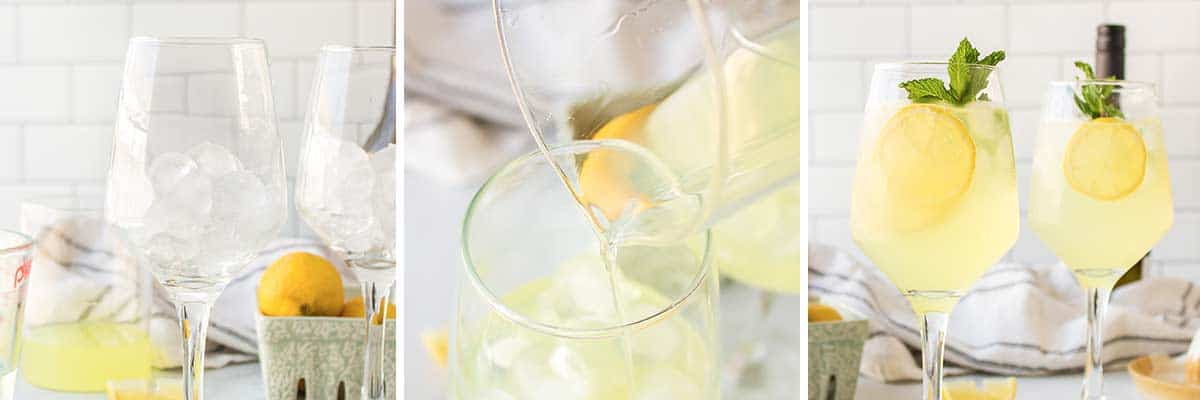 How to Make a Lemoncello Spritz