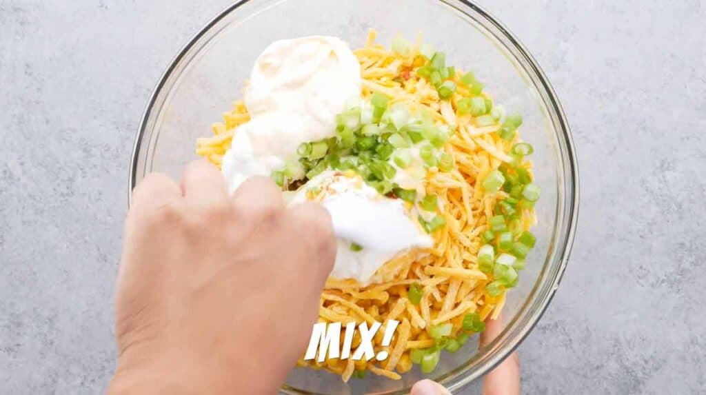 How to Make Mexican Corn Dip - Mix!