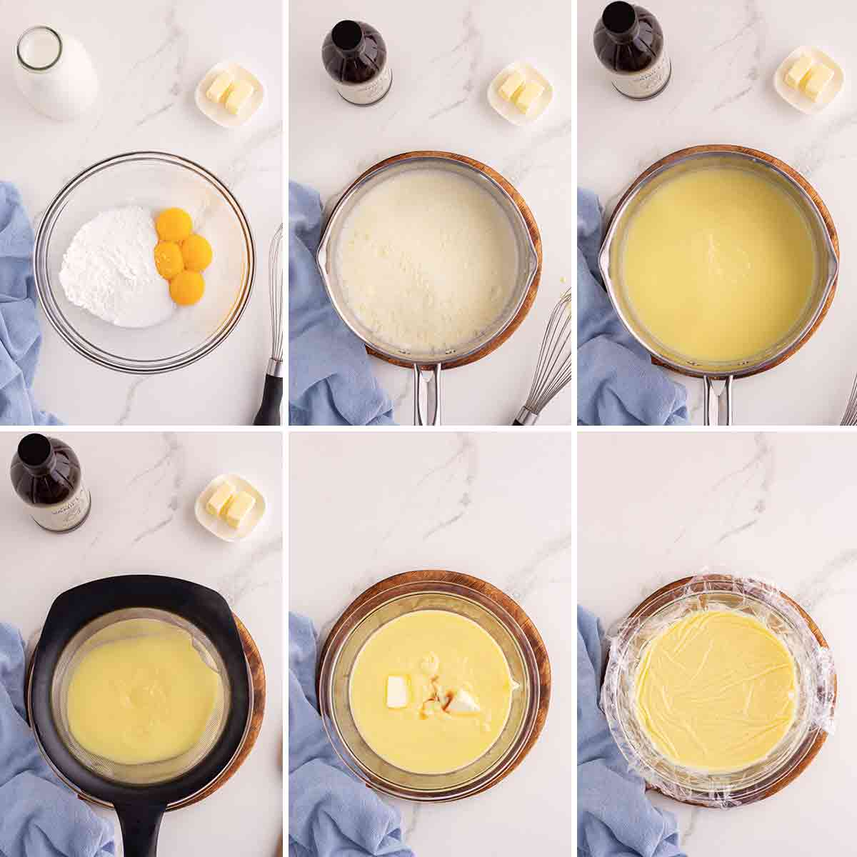 How to Pastry Cream Filling