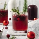 Santa Spritz Christmas Cocktail