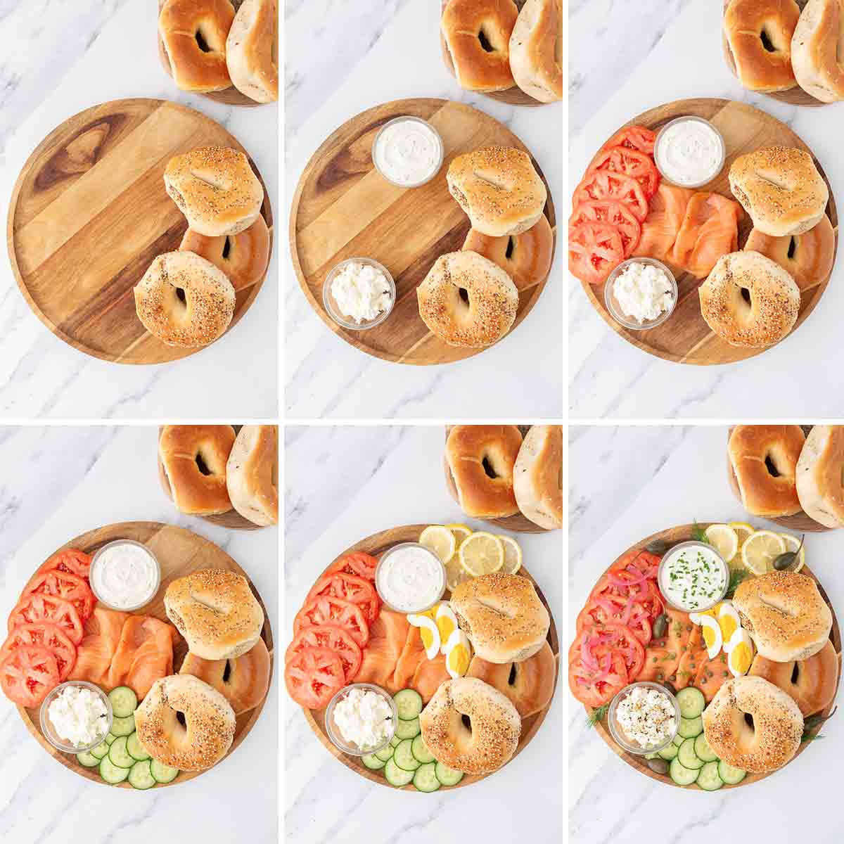 How to Make a Bagel Charcuterie Board