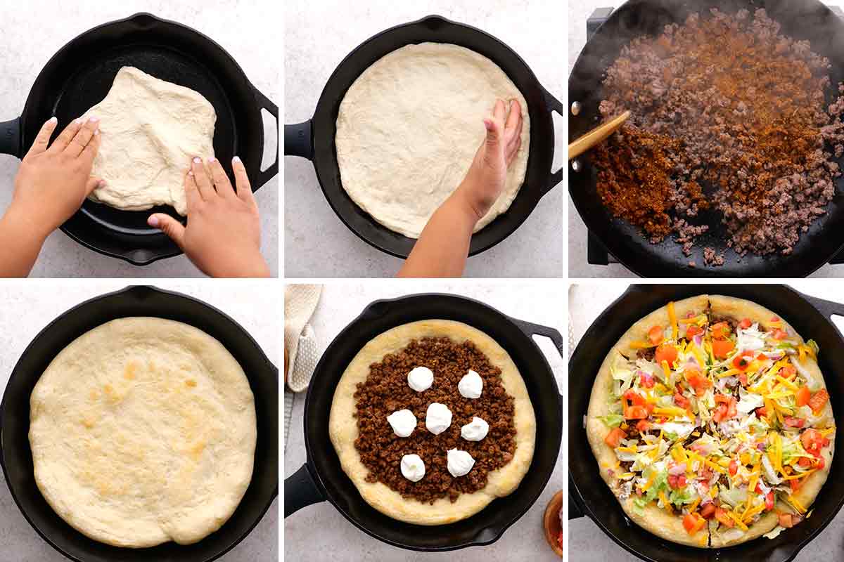 How to Make Taco Pizza