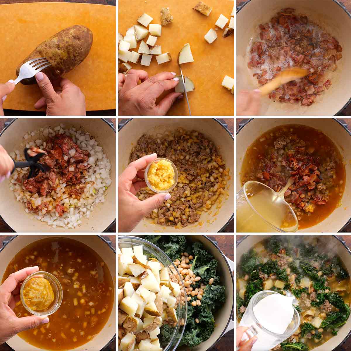 How to Make Zuppa Toscana Tuscan Soup 