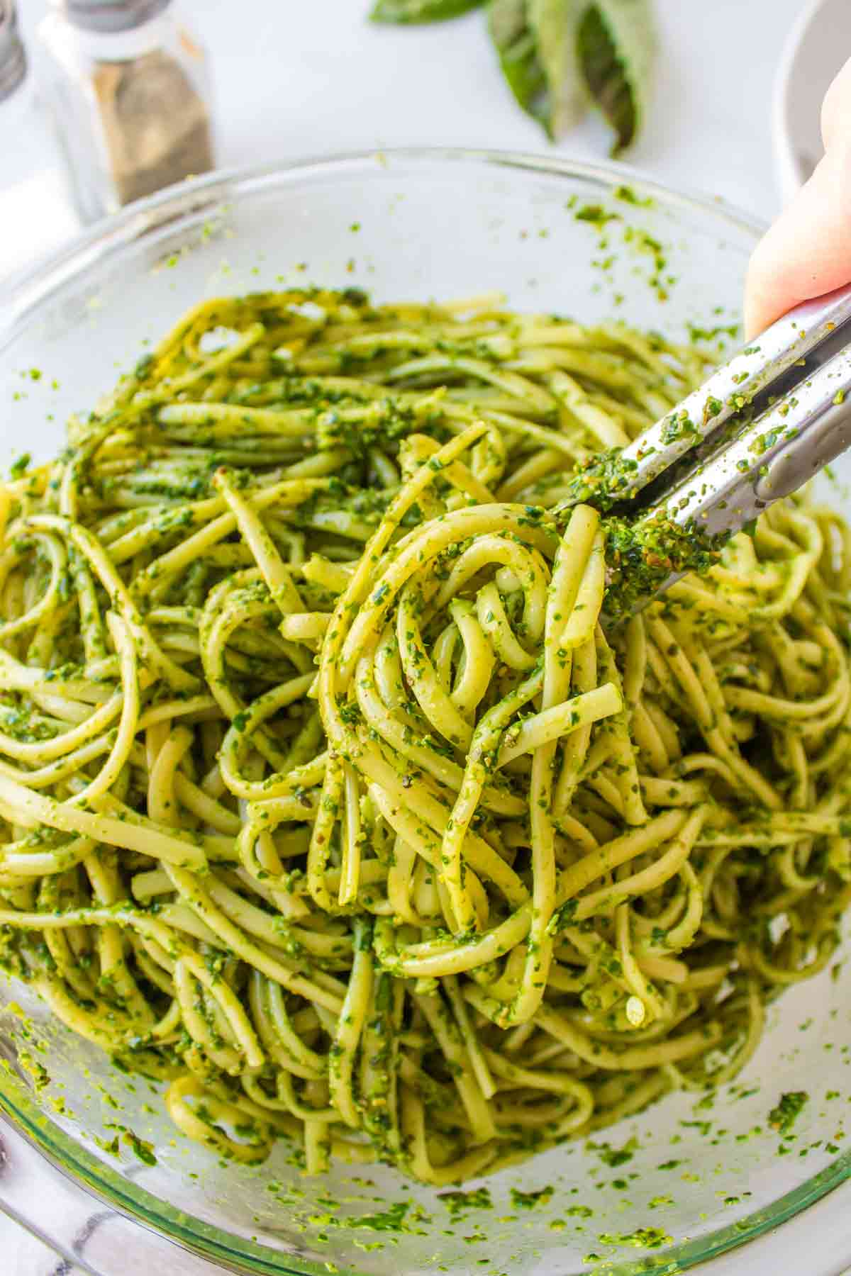 Spinach Pesto Pasta