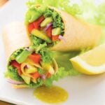 Hummus Wrap Greek Dressing