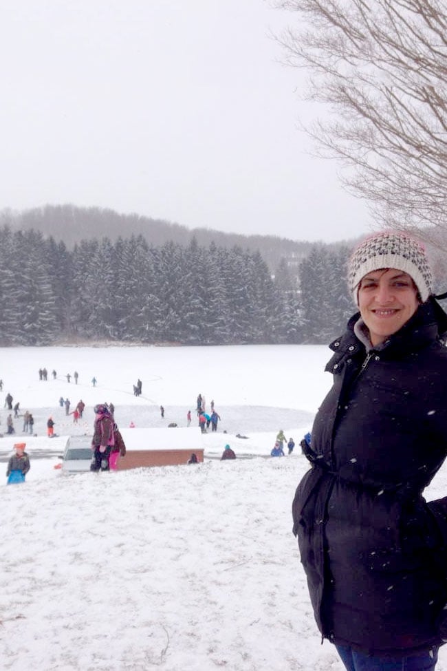 Wellsboro Pennsylvania Ice Skating Lake