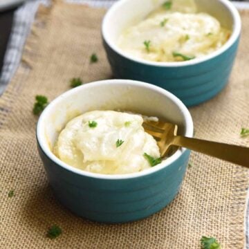 Individual Scalloped Potatoes Recipe using the Instapot