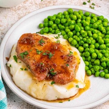 Italian Brown Sugar Pork Chops