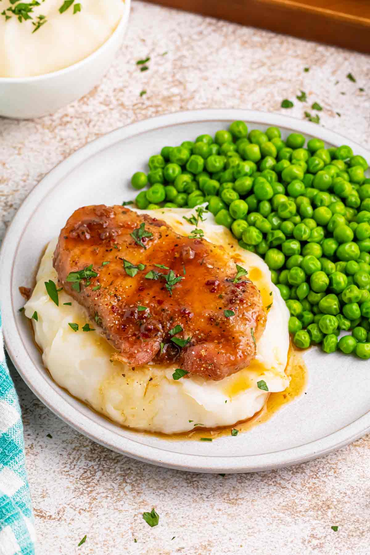 Italian Brown Sugar Pork Chops