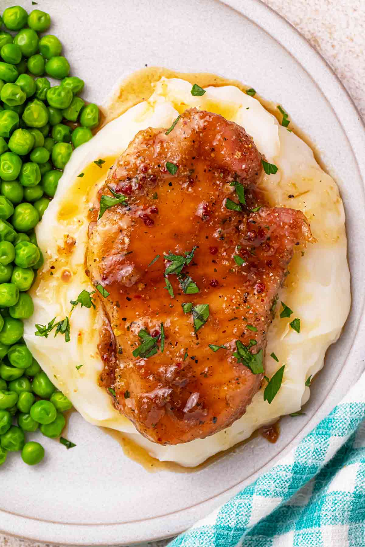 Italian Brown Sugar Pork Chops