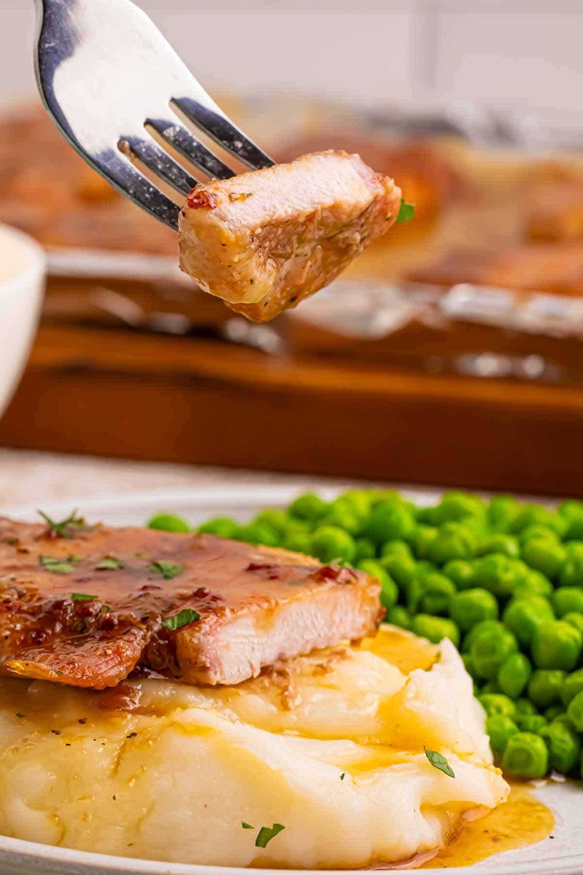 3-ingredient Italian Brown Sugar Pork Chops