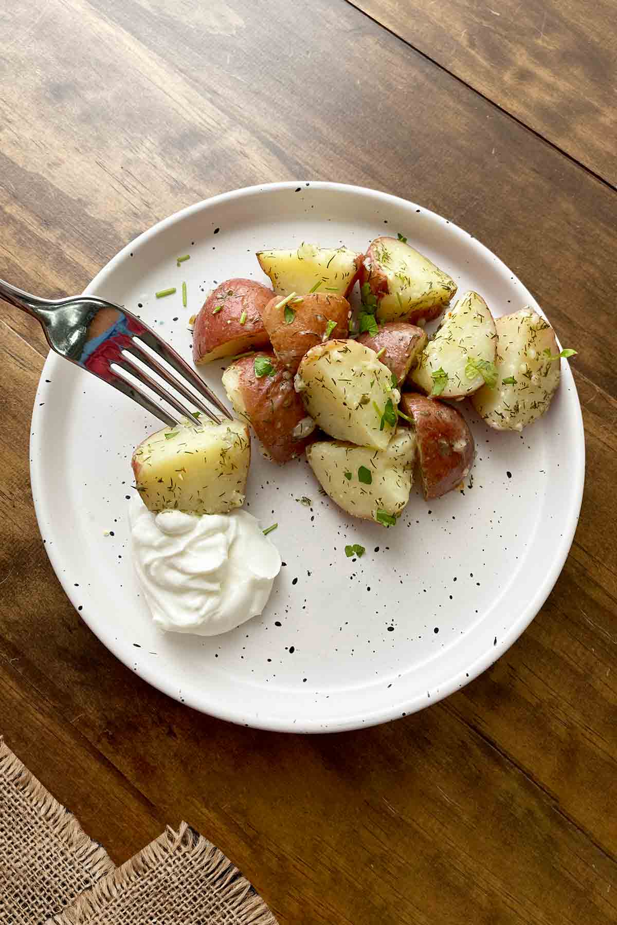 Italian Dressing Potato Salad