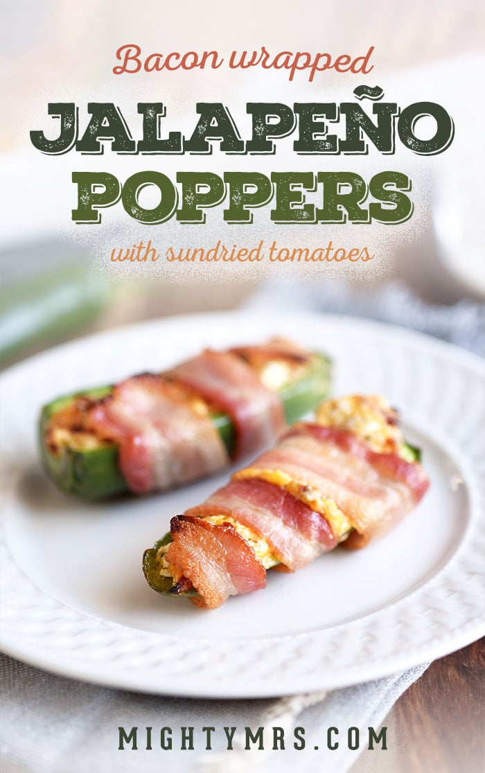 Bacon Wrapped Jalapeno Poppers