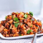 Kielbasa Sweet Potato Hash