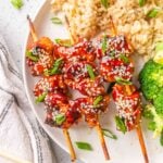 Gochujang Chicken Skewers