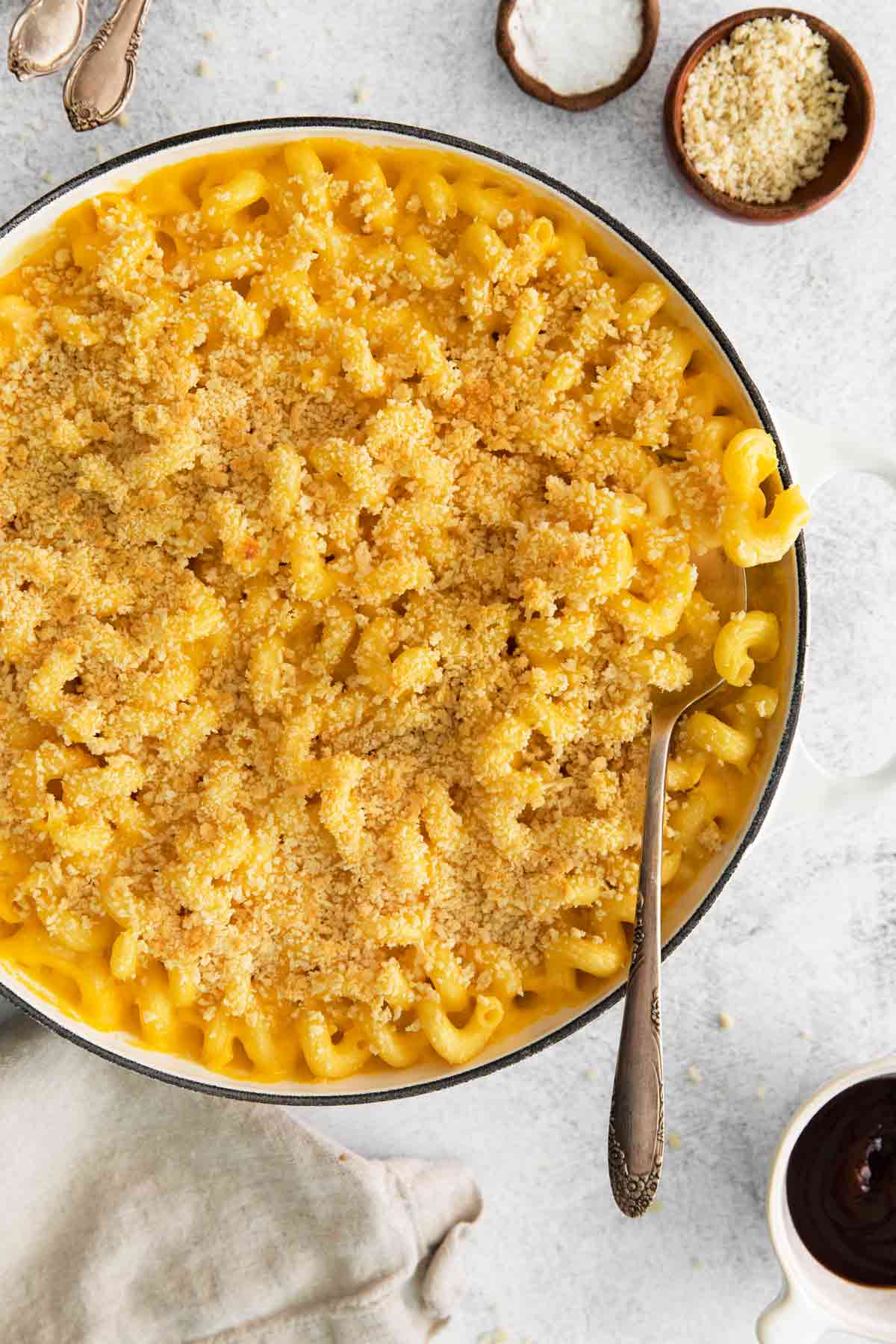 Macaroni Cheese with Breadcrumbs