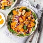 Mandarin Orange Chicken Spinach Salad