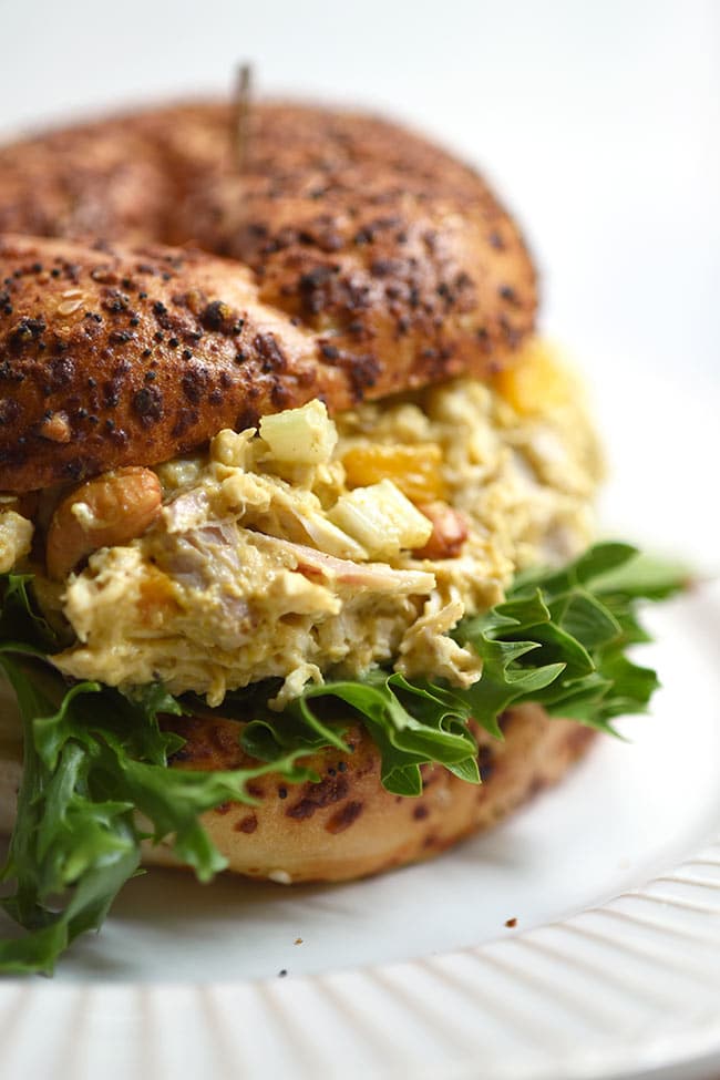 Curried Chicken Salad with Mango and Cashews