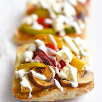 Marinated Grilled Vegetable Sandwich