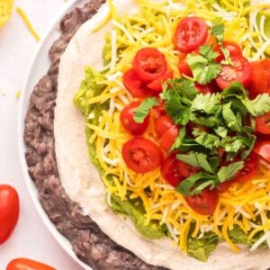 Vegetarian Mexican 5-Layer Dip